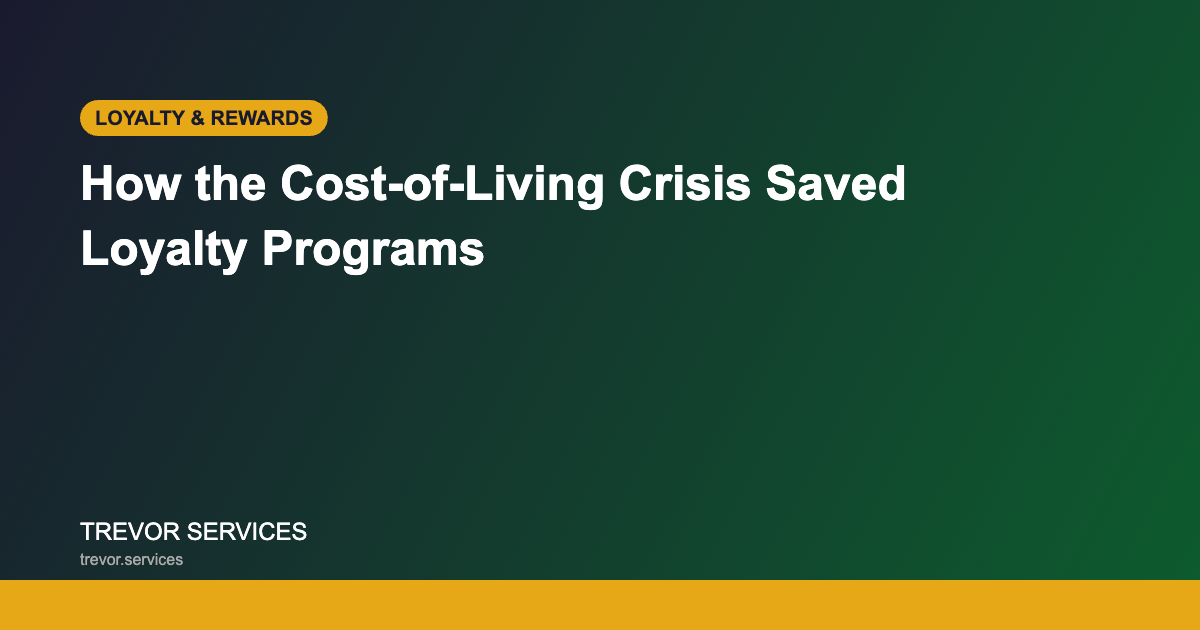 How the cost-of-living crisis saved loyalty programs in Australia