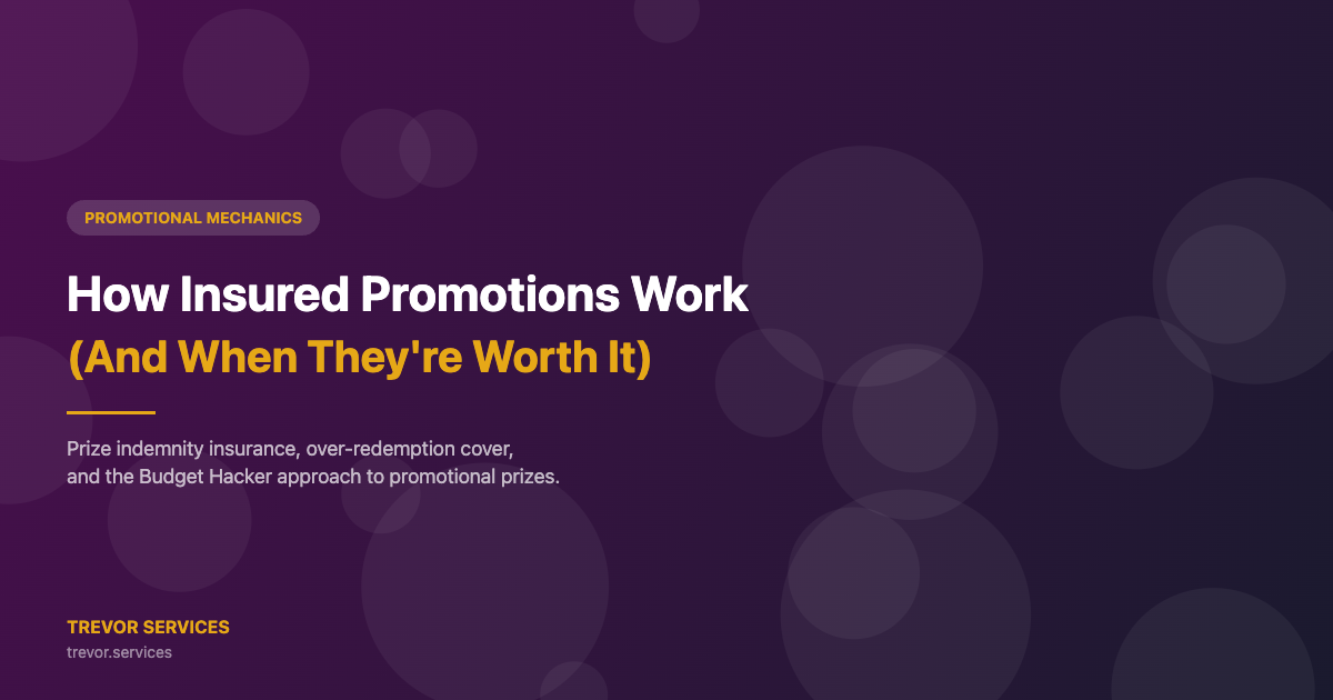 How Insured Promotions Work — Prize Indemnity Insurance Guide for Australian Brands