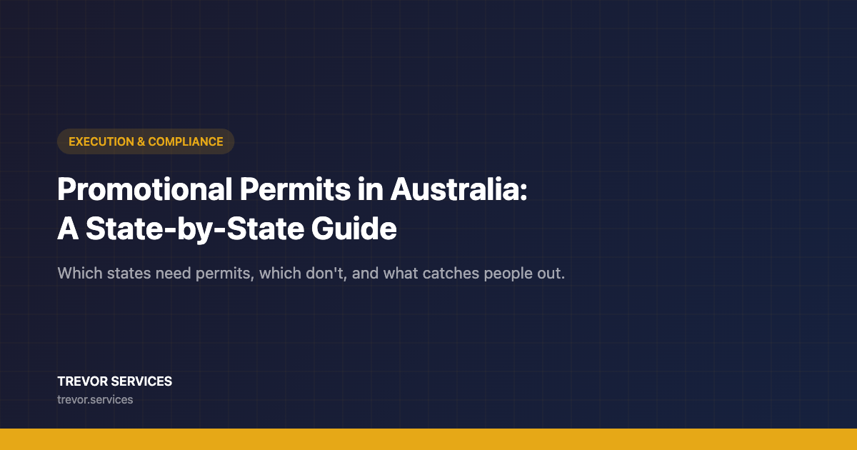Promotional permits in Australia - a state-by-state guide for marketers