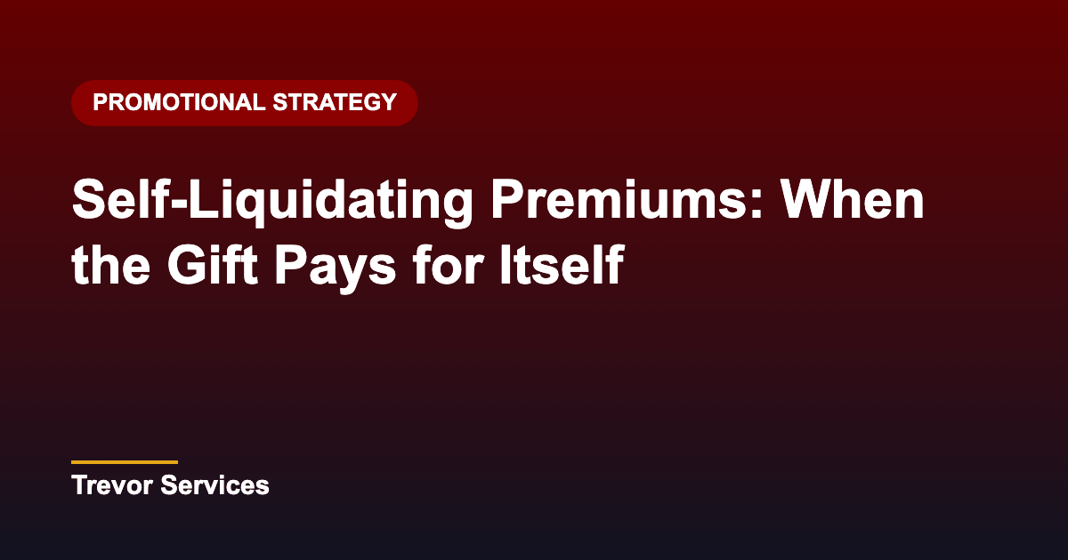 Self-Liquidating Premiums: When the Gift Pays for Itself