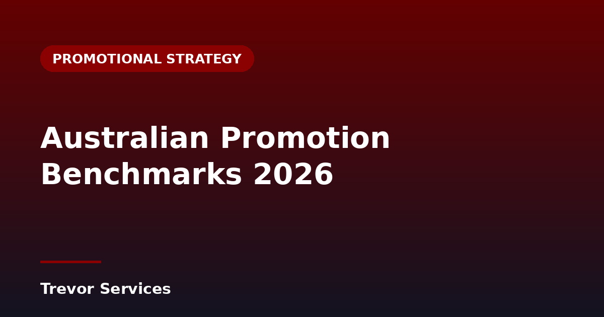 Australian promotion benchmarks 2026 — entry, redemption and conversion rates across promotional campaign mechanics